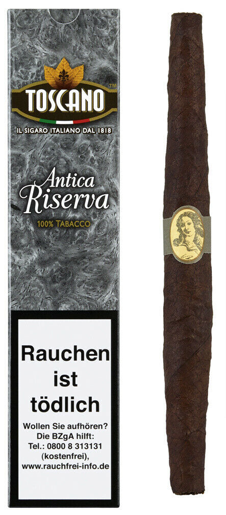 Toscano Antica Riserva, 2 Zigarren Packung