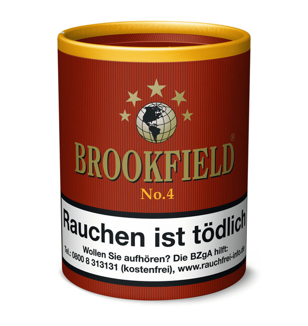 Brookfield Pfeifentabak No.4 (Black Bourbon) Dose 200g