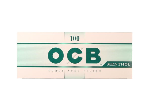 OCB Menthol Zigaretten-Hülsen "100"