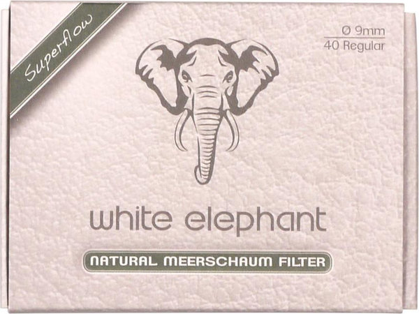 White Elephant Natur-Meerschaumfilter 9mm