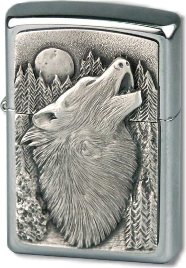 Original ZIPPO Benzinfeuerzeug "Wolf"