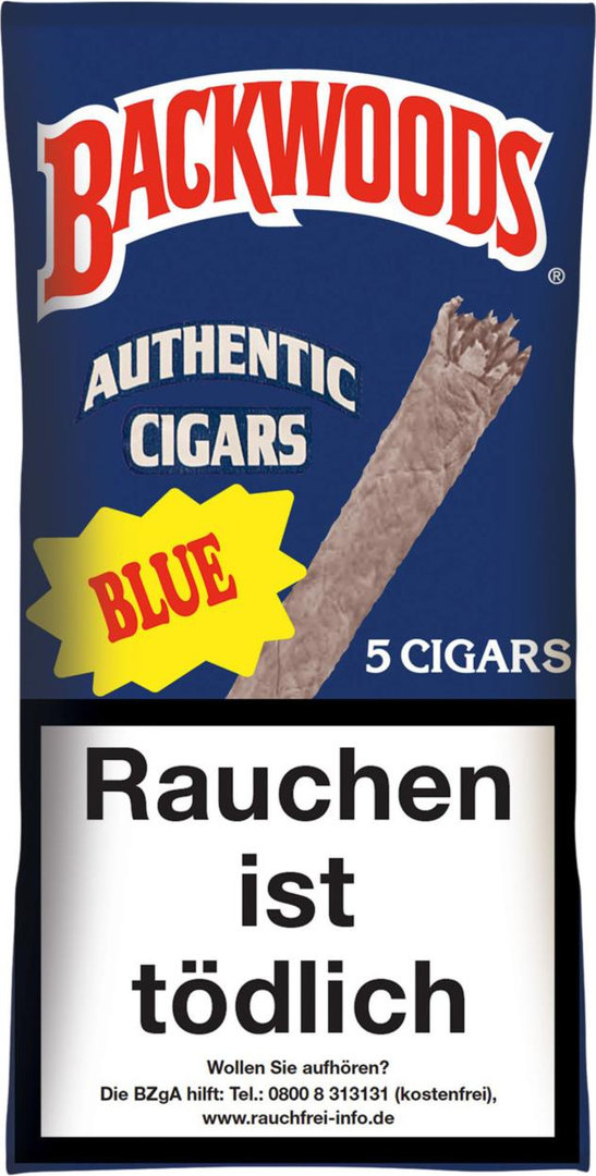 Backwoods Cigars Blue (Vanilla) - 5x0,78