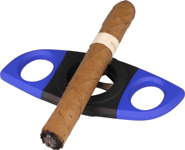 Passatore Zigarren Abschneider blau, 27mm Schnitt