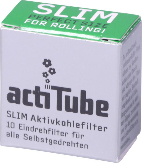 actiTube Aktivkohlefilter 9mm, 8mm oder 6,9mm