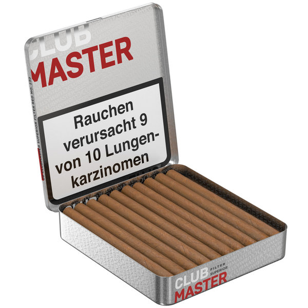 Clubmaster Cigarillos Superior Filter Red (Vanilla) 230