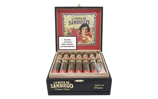 La Rosa de Sandiego Maduro Gordo 6 x 60