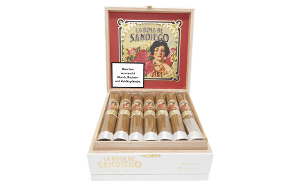 La Rosa de Sandiego Connecticut Gordo 6 x 60